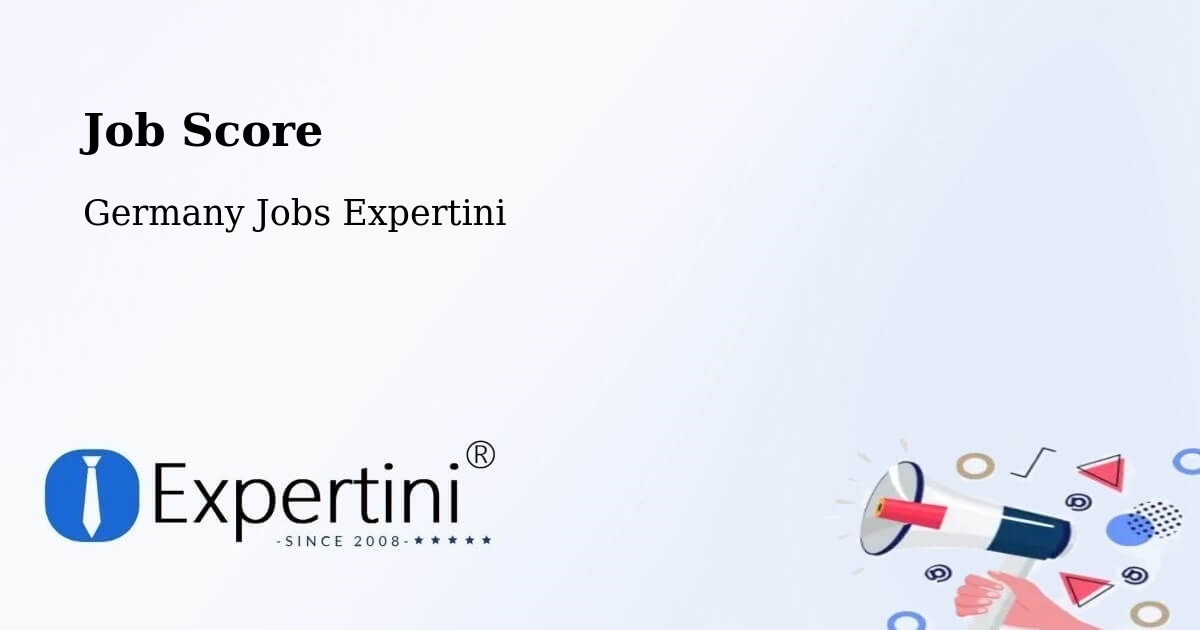 Job Score & Job Description Score Tool – Schöneck - Germany Jobs Expertini