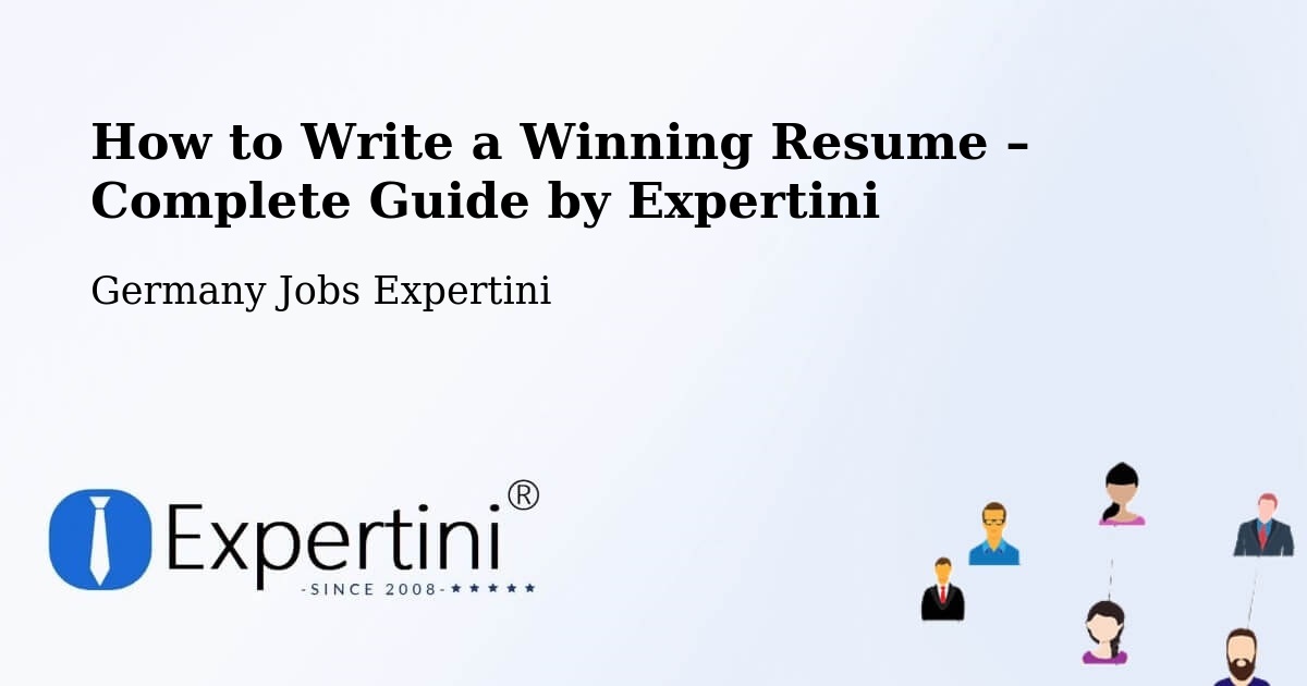 Resume Writing Guide for Job Seekers – Schöneck - Schöneck, Germany Jobs Expertini