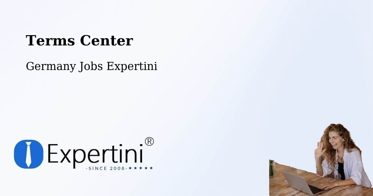 Terms of Service – Schöneck - Germany Jobs Expertini